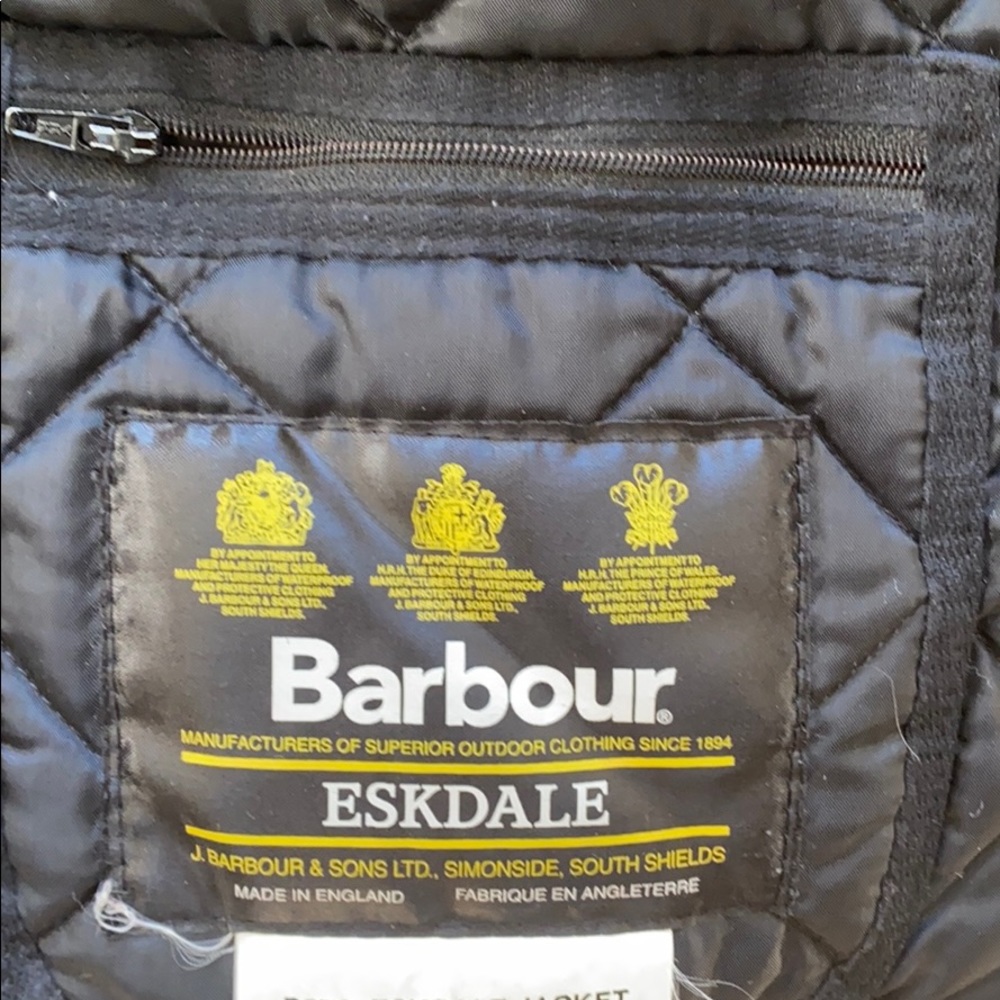 Barbour Eskdale Quilted Jacket M - Picture 8 of 9